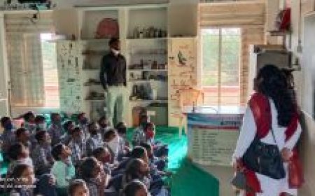 ઊનાના અંતરિયાળ ગામડાની આ સરકારી શાળાની કામગીરીથી આકર્ષાયા વિદેશીઓ