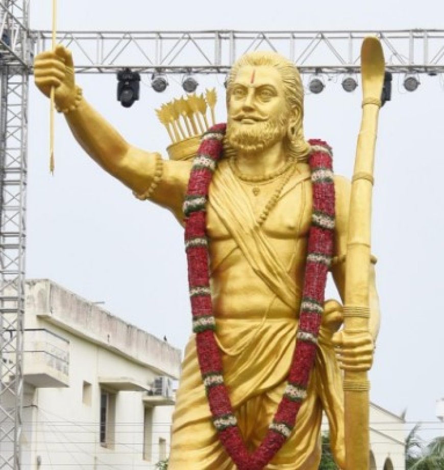 ક્રાંતિકારી રાજુની 30 ફૂટ ઊંચી પ્રતિમાનું અનાવરણ જાણો, કોણ હતા અલ્લુરી સીતારામ રાજુ?