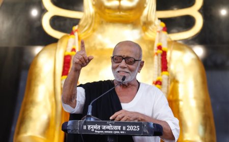 હનુમાન જન્મોત્સવ અને ‘હનુમંત સન્માન’ એક અહેવાલ... 